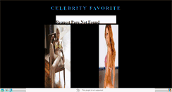 Desktop Screenshot of celebrityfavorite.blogspot.com