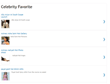 Tablet Screenshot of celebrityfavorite.blogspot.com