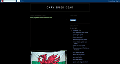 Desktop Screenshot of garyspeeddead.blogspot.com