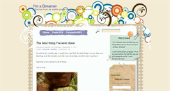 Desktop Screenshot of imadreamerteacher.blogspot.com