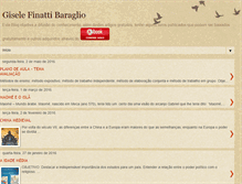 Tablet Screenshot of gisele-finatti-baraglio.blogspot.com