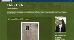 Desktop Screenshot of elderleete.blogspot.com