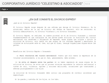 Tablet Screenshot of abogadoscelestino.blogspot.com