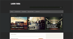 Desktop Screenshot of lahorifunda.blogspot.com
