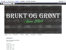 Tablet Screenshot of bruktoggront.blogspot.com