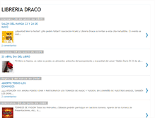 Tablet Screenshot of libreriadraco.blogspot.com