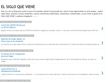 Tablet Screenshot of elsigloqueviene.blogspot.com