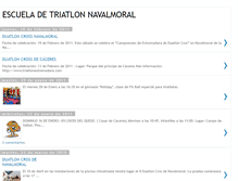 Tablet Screenshot of escuelatriatlonnavalmoral.blogspot.com