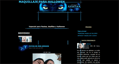 Desktop Screenshot of maquillajehallowen.blogspot.com