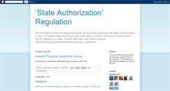 Desktop Screenshot of doeauthorization.blogspot.com