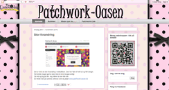 Desktop Screenshot of patchwork-oasen.blogspot.com