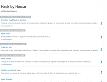 Tablet Screenshot of noscar-hack.blogspot.com