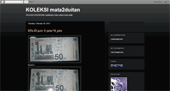Desktop Screenshot of mata2duitan.blogspot.com