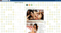 Desktop Screenshot of modelisabelifontana.blogspot.com