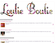 Tablet Screenshot of loulieboulie.blogspot.com