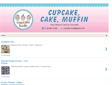 Tablet Screenshot of cupcake-huda.blogspot.com