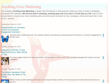 Tablet Screenshot of anythinggoesmarketing.blogspot.com