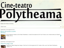 Tablet Screenshot of cine-teatropolytheama.blogspot.com