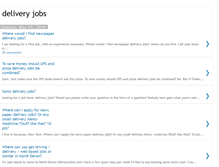 Tablet Screenshot of delivery-jobs7.blogspot.com