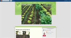 Desktop Screenshot of lahuertacasera2009.blogspot.com