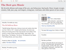 Tablet Screenshot of must-hear-40s-songs.blogspot.com