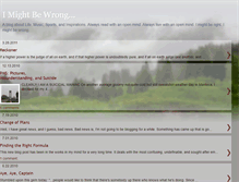 Tablet Screenshot of imightbebloggingat.blogspot.com