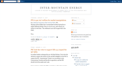 Desktop Screenshot of intermountainenergy.blogspot.com
