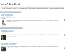 Tablet Screenshot of novapoliciapenal.blogspot.com