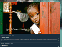 Tablet Screenshot of lightunderstanding.blogspot.com