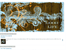 Tablet Screenshot of itsmygoodlife.blogspot.com