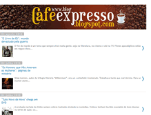 Tablet Screenshot of blogcafeexpresso.blogspot.com