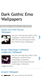 Mobile Screenshot of dark-emo-wallpapers.blogspot.com