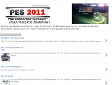 Tablet Screenshot of pes-2011-indir-tr.blogspot.com