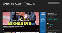 Desktop Screenshot of musicintanzania.blogspot.com