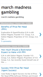 Mobile Screenshot of marchmadnessgambling.blogspot.com