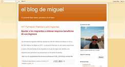 Desktop Screenshot of elblogdemiguelml.blogspot.com