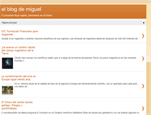 Tablet Screenshot of elblogdemiguelml.blogspot.com