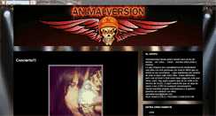 Desktop Screenshot of animalversion.blogspot.com