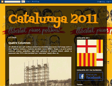 Tablet Screenshot of catalunya2011.blogspot.com