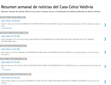 Tablet Screenshot of noticiascasocelco.blogspot.com