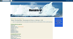 Desktop Screenshot of mensageiromercurio.blogspot.com