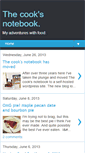 Mobile Screenshot of cooks-notebook.blogspot.com