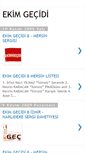 Mobile Screenshot of ekimgecidi.blogspot.com