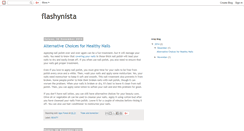 Desktop Screenshot of flashynista.blogspot.com