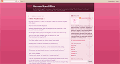 Desktop Screenshot of heavenscentbliss.blogspot.com