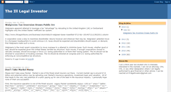 Desktop Screenshot of ill-legalinvestor.blogspot.com