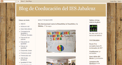 Desktop Screenshot of coeducacioniesjabalcuz.blogspot.com