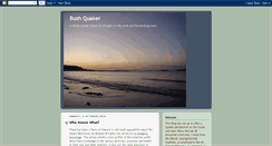 Desktop Screenshot of bushquaker.blogspot.com
