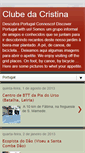 Mobile Screenshot of clubedacristina.blogspot.com