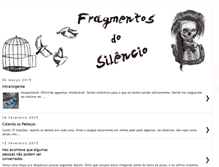 Tablet Screenshot of fragmentosdosilencio.blogspot.com